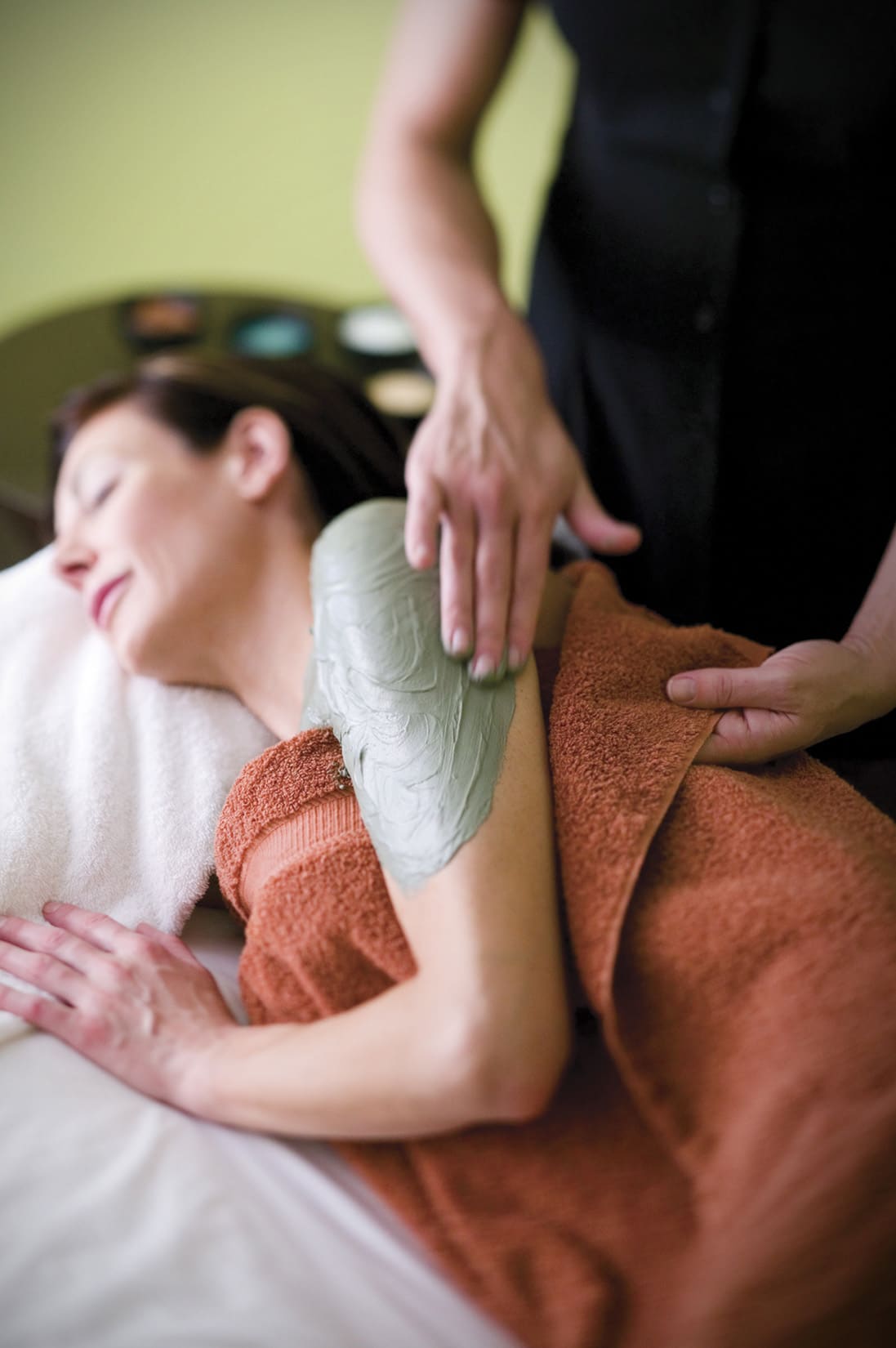 Sagestone Spa & Salon adobe lavender hydrating wrap